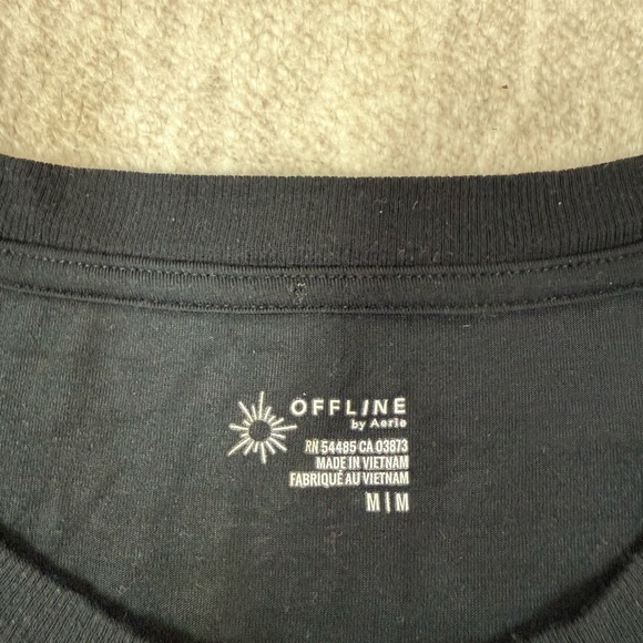 Aerie offline so soft cropped long sleeve - Picture 2 of 3
